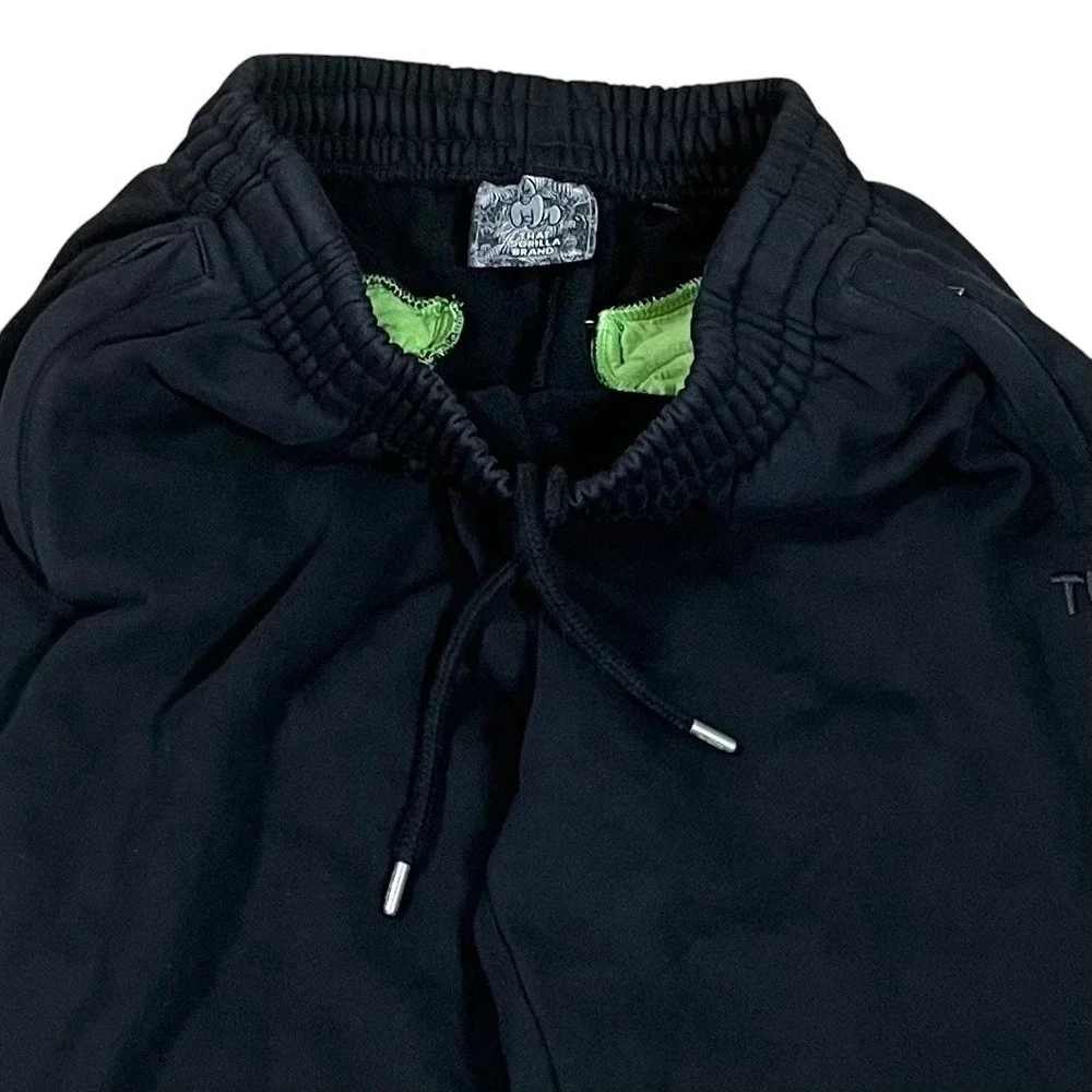 That Gorilla Brand TGB Joggers Mens S Black Organic Cotton Heavyweight Lifestyle